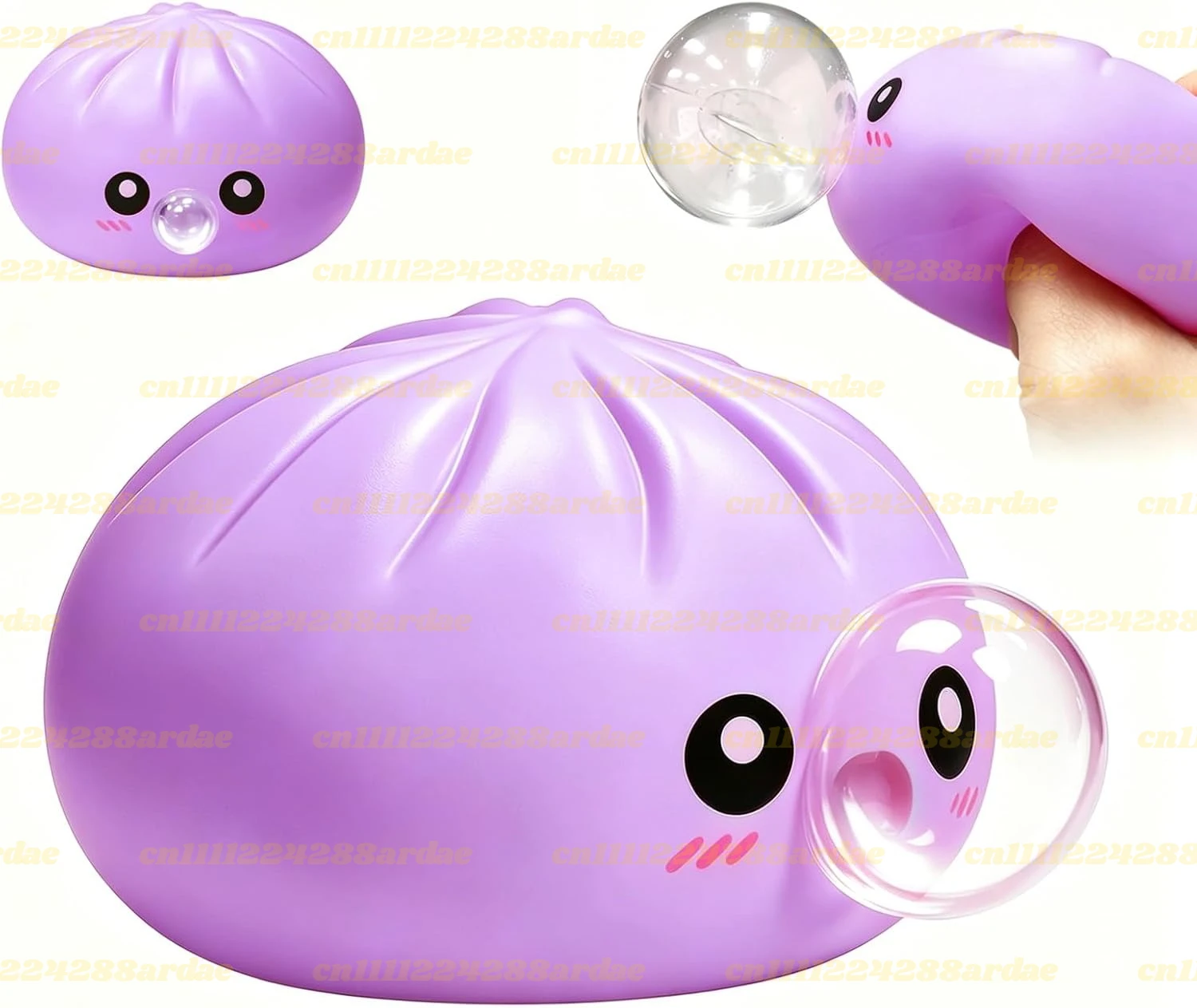 Caja Misteriosa de Dumplings Squishy 2026 Mejorada, Nuevo Dumpling Squishy que Hace Burbujas, Pelotas Antiestrés de Dumplings, Pelotas Sensoriales Fidget de 8.5CM