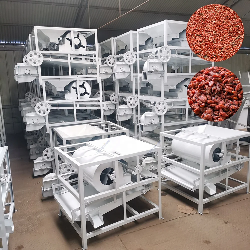 Ex-factory price Automatic grain corn sesame soybean seed sorting and screening machine High productivity and large output 220-3