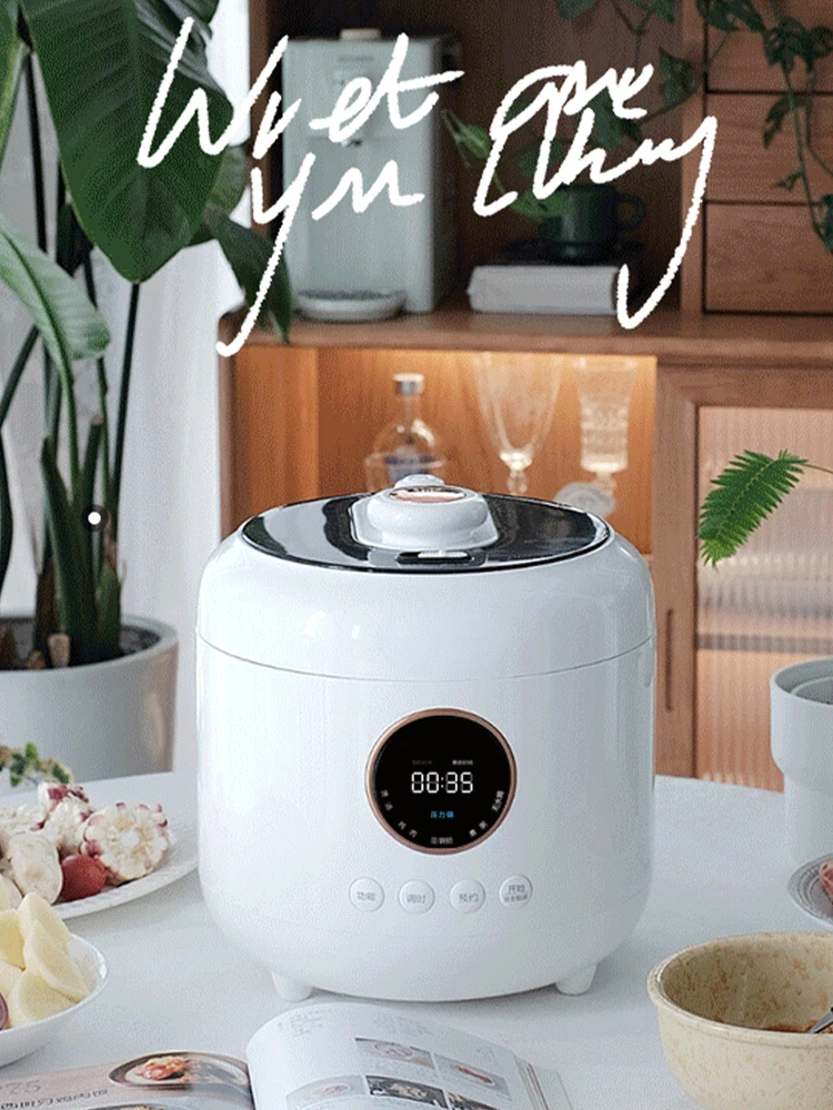 Electric Pressure Cooker Household Small 4L Intelligent Double-Liner Automatic Rice Cooker Multi-Function Pressure Cooker