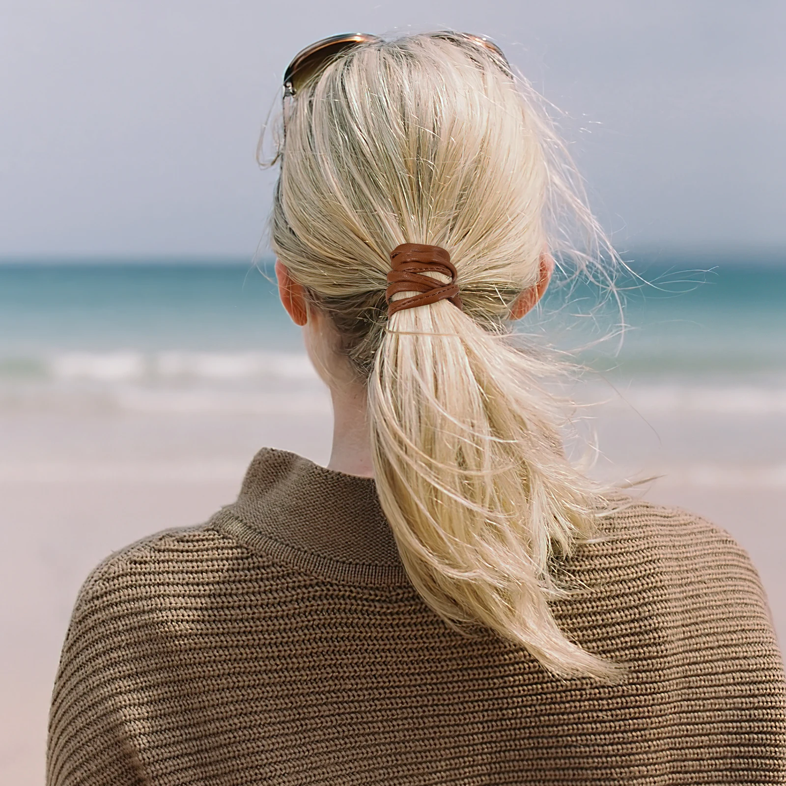 

Elastic Bands Ponytail Holders Color Comfortable Scrunchies Secure Ponytail Holders Easy Use No Hair Pulling Hair Ties