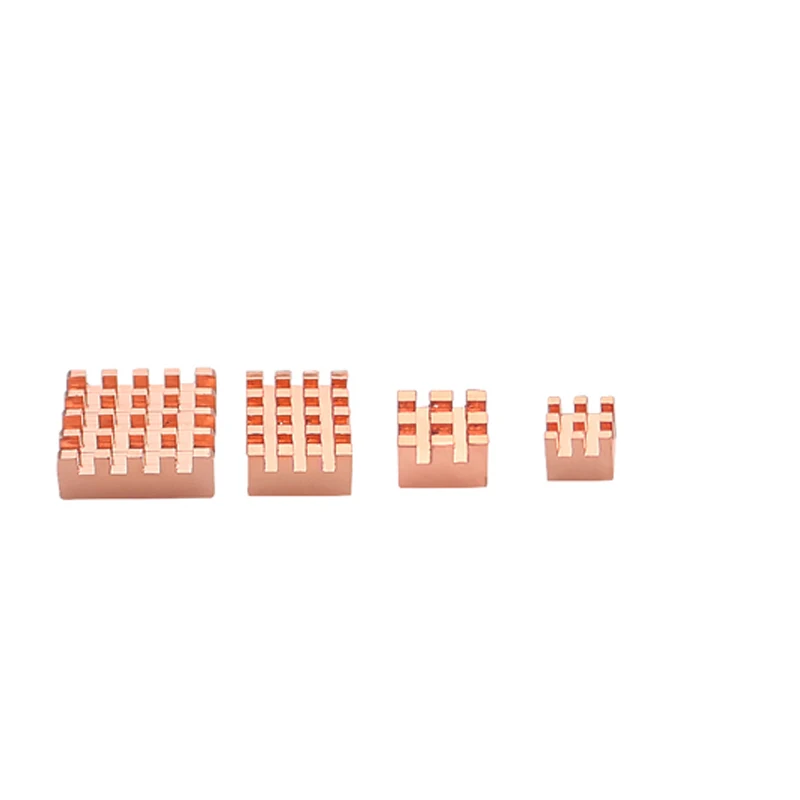 Raspberry Pi 4 Model B Heat Sink Metal Copper Heatsink Passive Cooling Pad Heat Dissipation Radiator