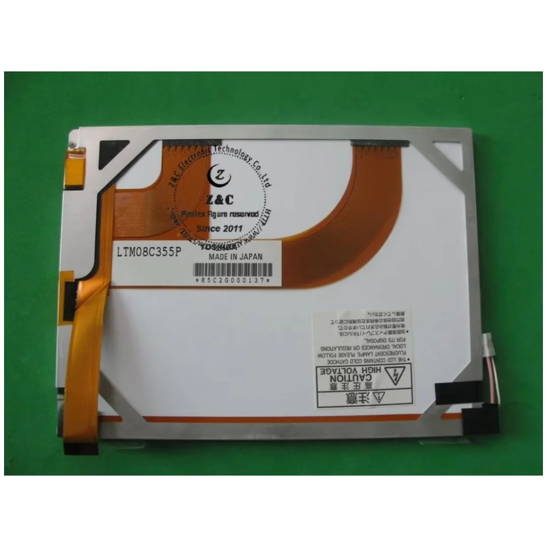 LTM08C355P LTM08C355A  Original A+ Grade 8 inch LCD Screen Display for Industrial Equipment for TOSHIBA