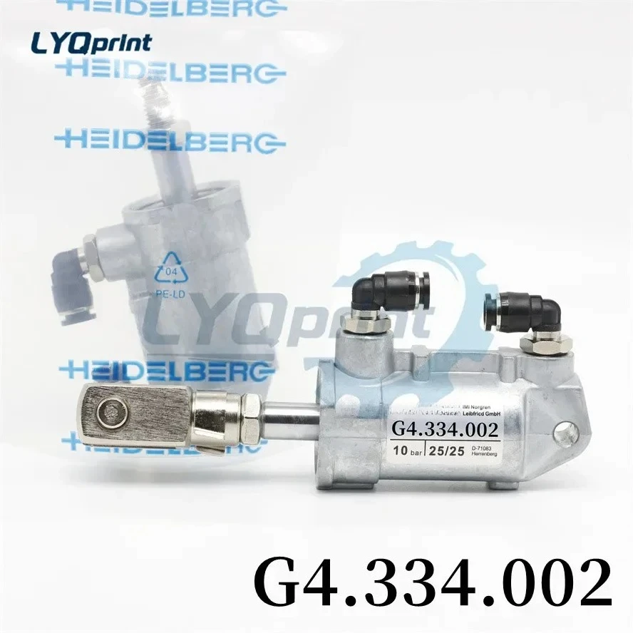 Cilindro neumático de la mejor calidad, 1 unidad, G4.334.002, D25 H25 G4.334.002, para piezas de máquina de impresión offset Heidelberg SM102