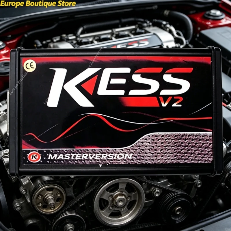 HSK Kess V2 5.017 ECU Programmer OBD2 Manager Tuning Kit V2.53 V2.8 Software No Token Limitation Master Online Version Tool