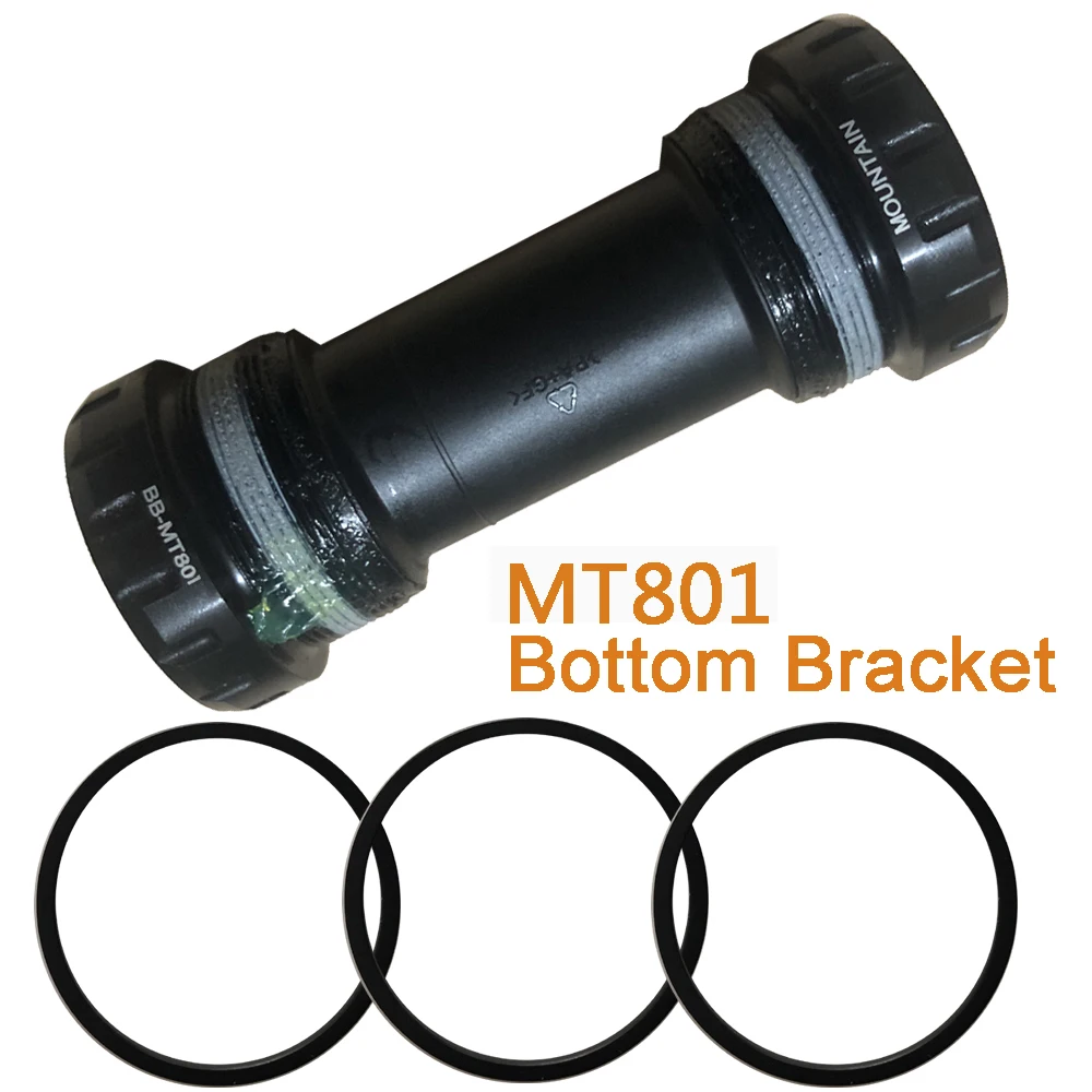 DEORE XT SLX Bottom Bracket SM BB MT801 MT800-PA Hollowtech II Mountain Bike 68/73mm BSA Press-fit 89.5-92mm