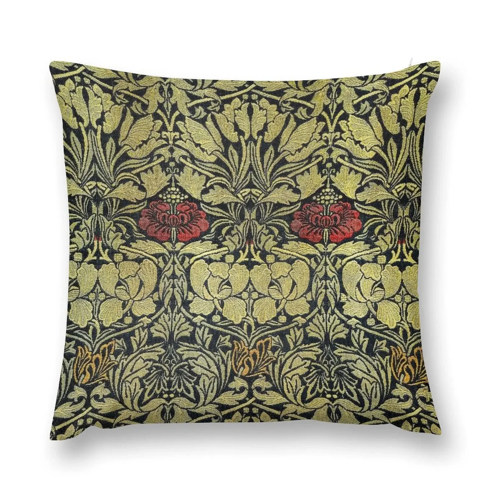 

William Morris Vintage Tulip and Rose Floral Pattern Throw Pillow Pillow Cases pillow