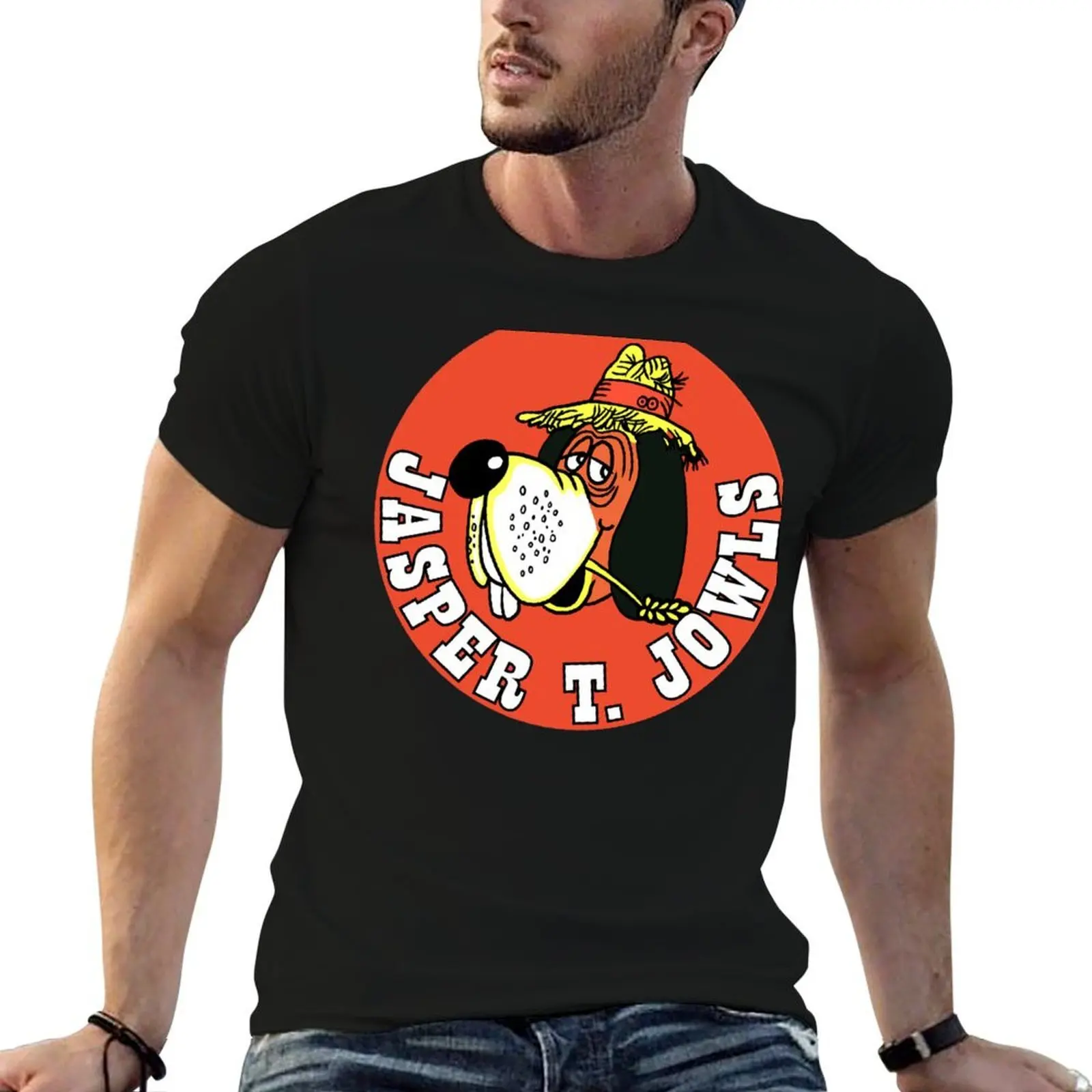 Jasper T. Jowls T-Shirt oversized korean fashion black t-shirts for men