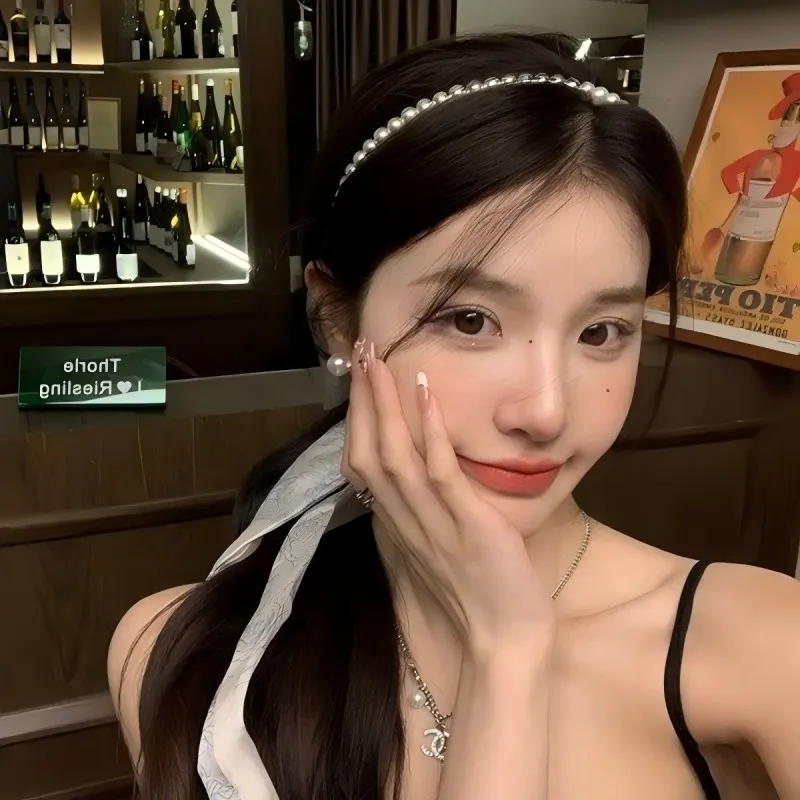 وشاح حريري كلاسيكي جديد على الطراز الصيني وربطة شعر مضفرة وشريط شعر عصابة رأس نسائية