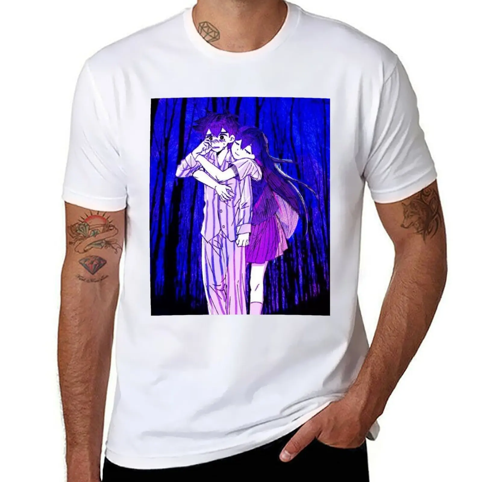 

omori posters T-Shirt t shirts for man slim fit men t shirt cotton 100% T-Shirt