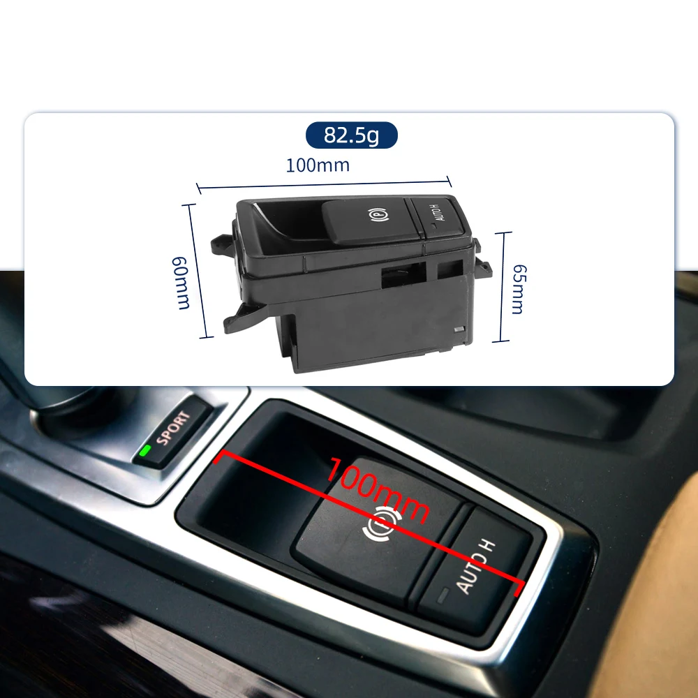 

Для BMW E70 X5 E71 X6 Автомобильный электрический переключатель управления стояночным тормозом, кнопка включения электрического стояночного тормоза 61319148508