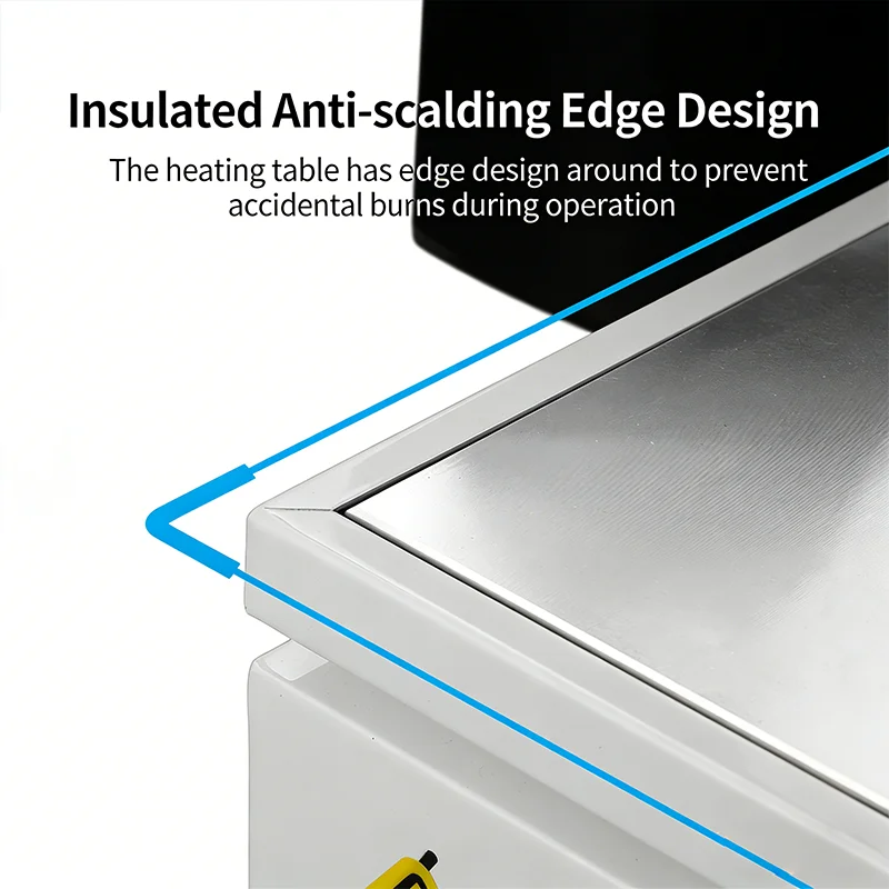 

300*300mm Heating Station Electronic Hot Plate Table Preheating Platform 0~400 ℃ For BGA PCB SMD Phone LCD Touch Screen Repair