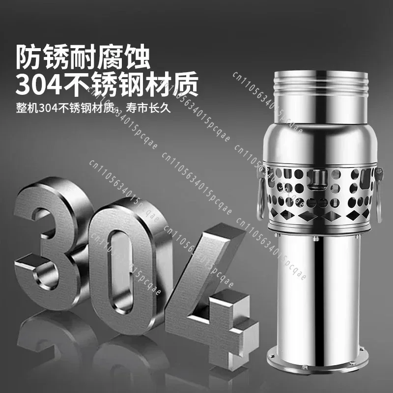Permanent magnet, frequency conversion, submersible pump, large flow, oil immersion pump, flood control and drainage, portable