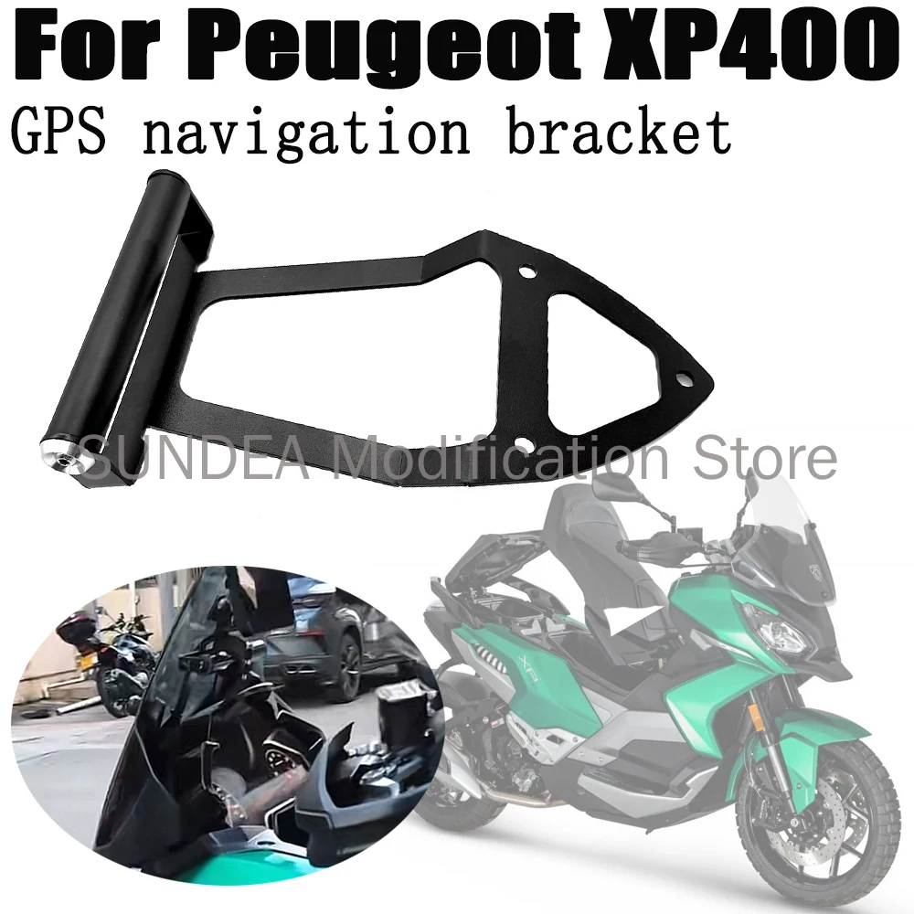 

Крепление GPS-навигатора для мотоциклов Peugeot XP400, XP400GT 2024: кронштейн-адаптер, держатель