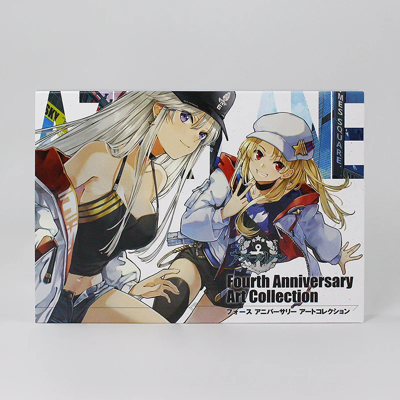 Azur Lane 1-8 Anniversary Art Collection Book Japanese Version Game Official Data Setting Original Painting Album