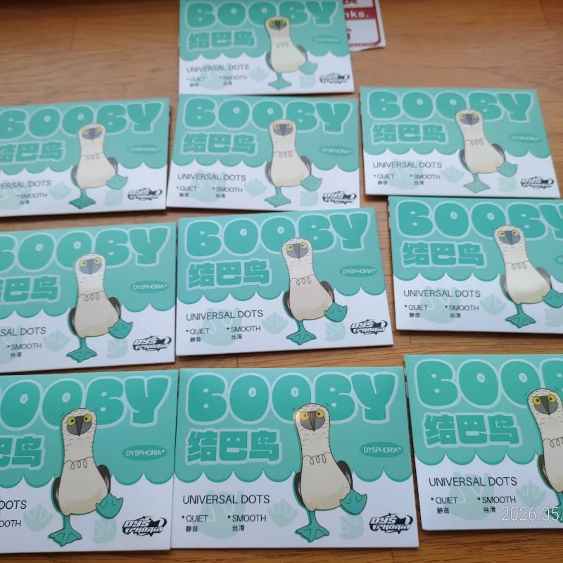 DYSPHORIA Booby Uniwersalne Okrągłe Kółka do Myszy - PTFE Odporne na Zużycie, Ciche, Smarowane Stopki do Myszy — zdjęcie produktu 5
