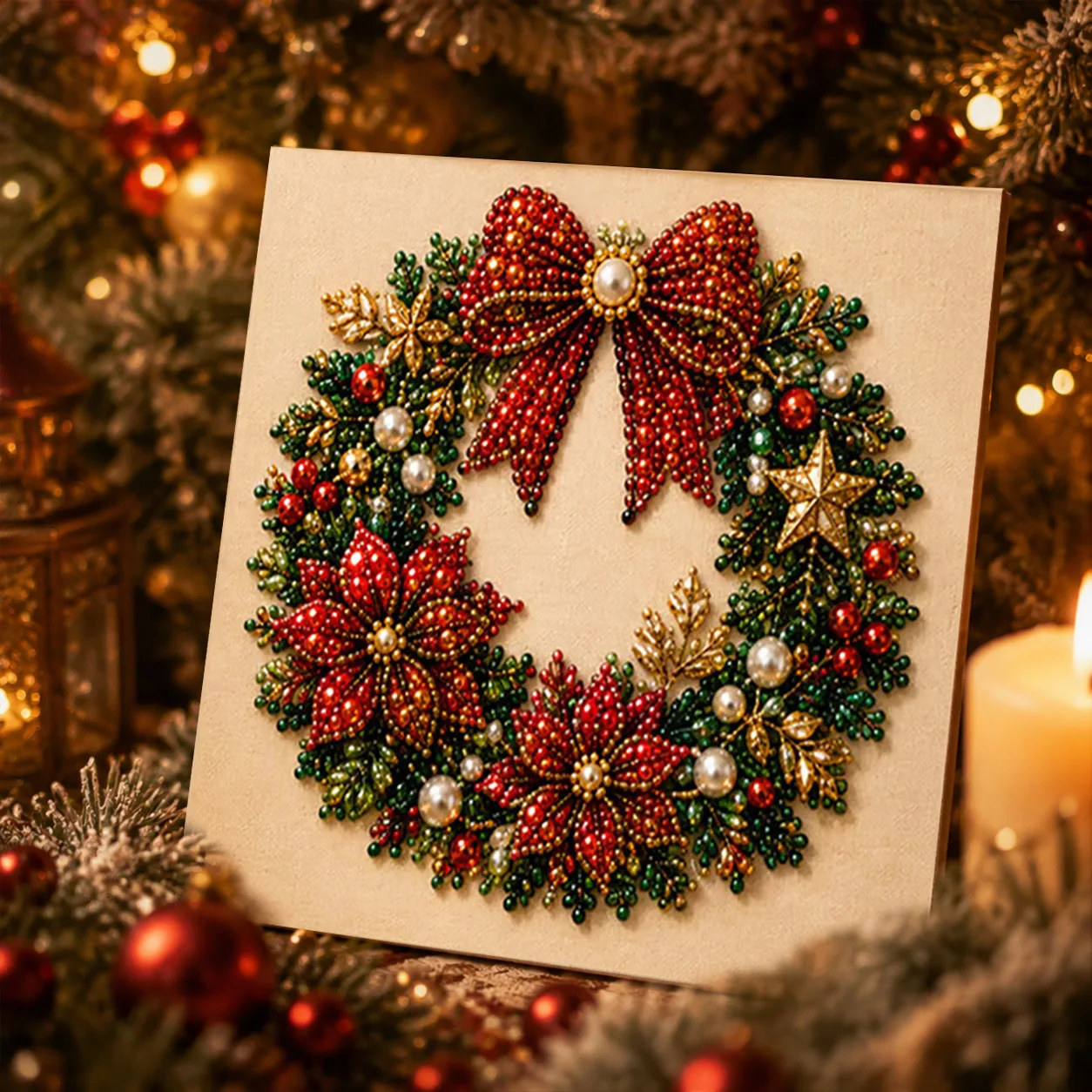 Christmas Diamond-Painting Kit - đánh giá và giá Art Craft Activities