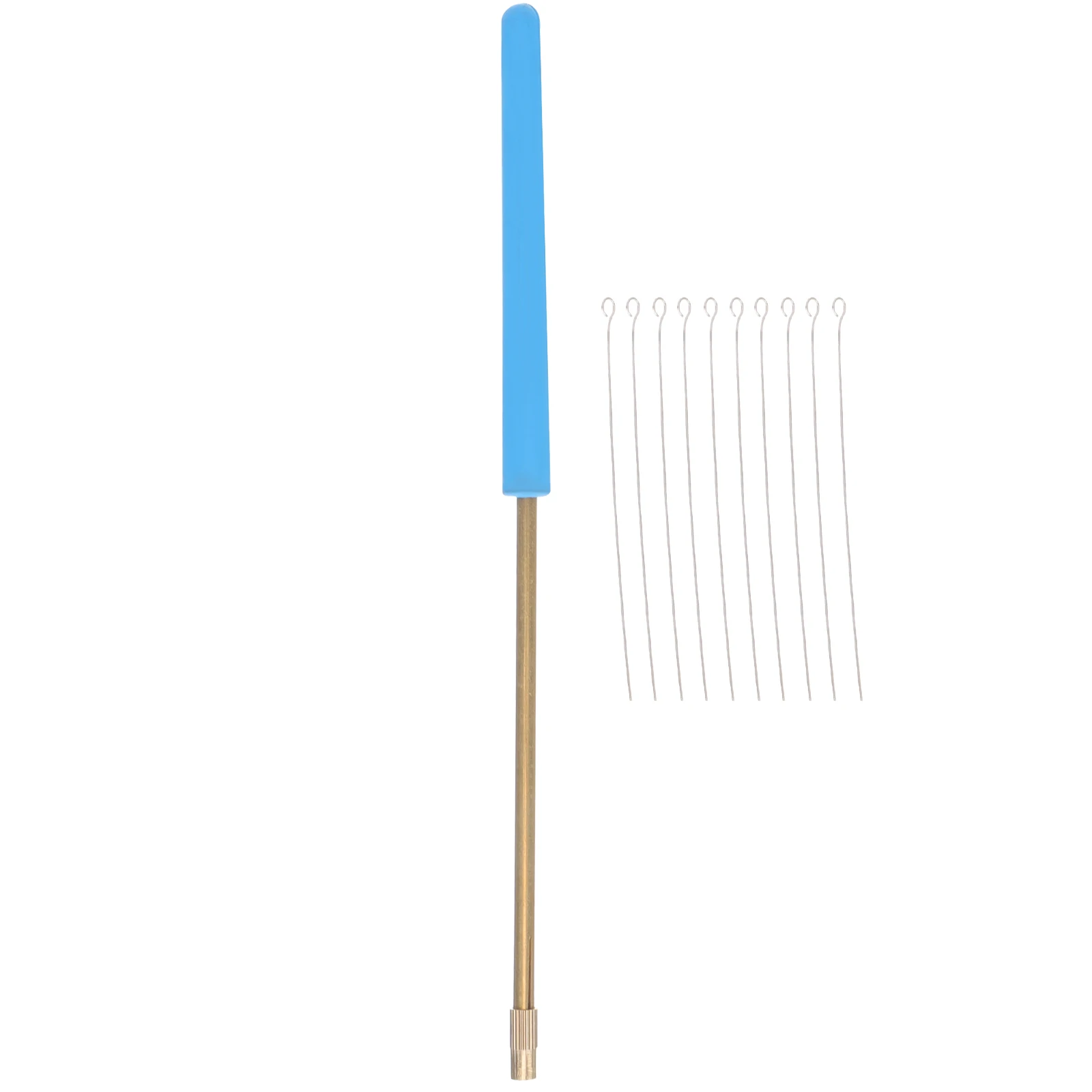 1 Set Microbiology Inoculation Rod Kit Copper Loops Lab Tools Reusable Lightweight Portable For Science Laboratory Classroom