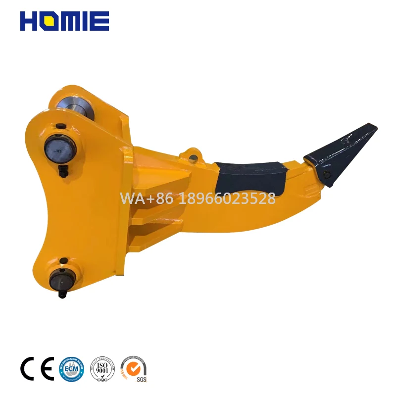 Homie Construction Machinery Aufsätze Loosen Soil Root Rake Shank Stump Ripper für Bagger