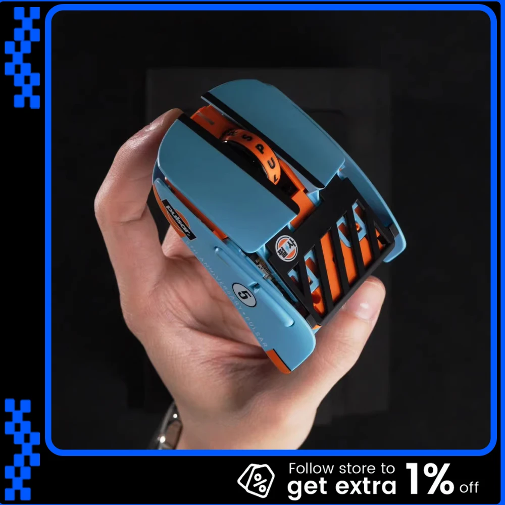 

Мышь Pulsar X2F, двухрежимная беспроводная мышь, датчик XS-1, 8000 Гц, частота заката, 38 грамм, легкие игровые мыши, аксессуары для ПК для геймеров