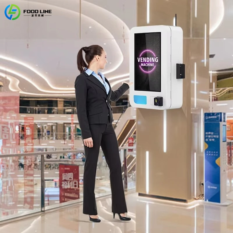 

Customized Touch Screen Control Vending Machine Facial Recognition Age Verification Unmanned Self Service Machine