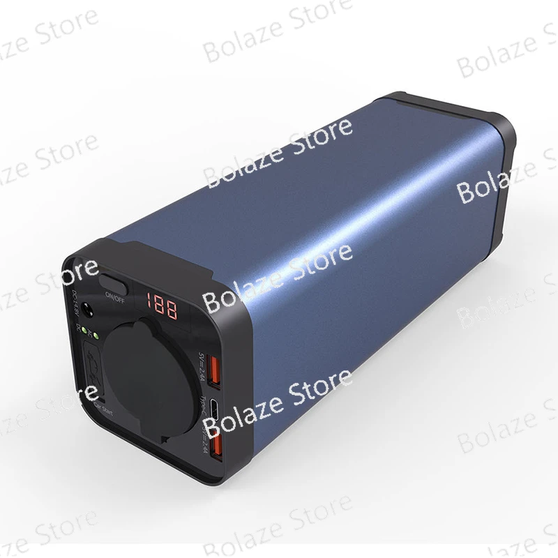 150wh Portable Power Bank Ac Dc 40000mah Usb Power Station for Travel Laptop Car Jump