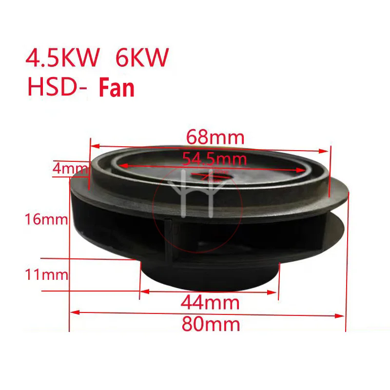 High-Speed CNC Spindle Motor Fan for Wood Carving
