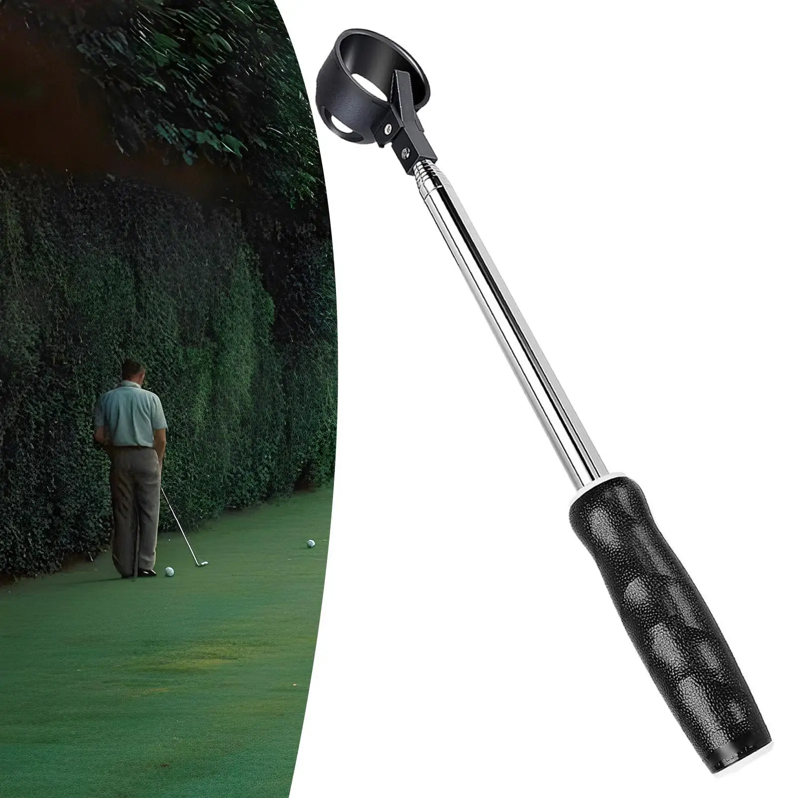 

Golf Ball Retriever 9 Ft Portable Golf Ball Collector Golfer Accessories for Driving Range Operators Professional Instructors