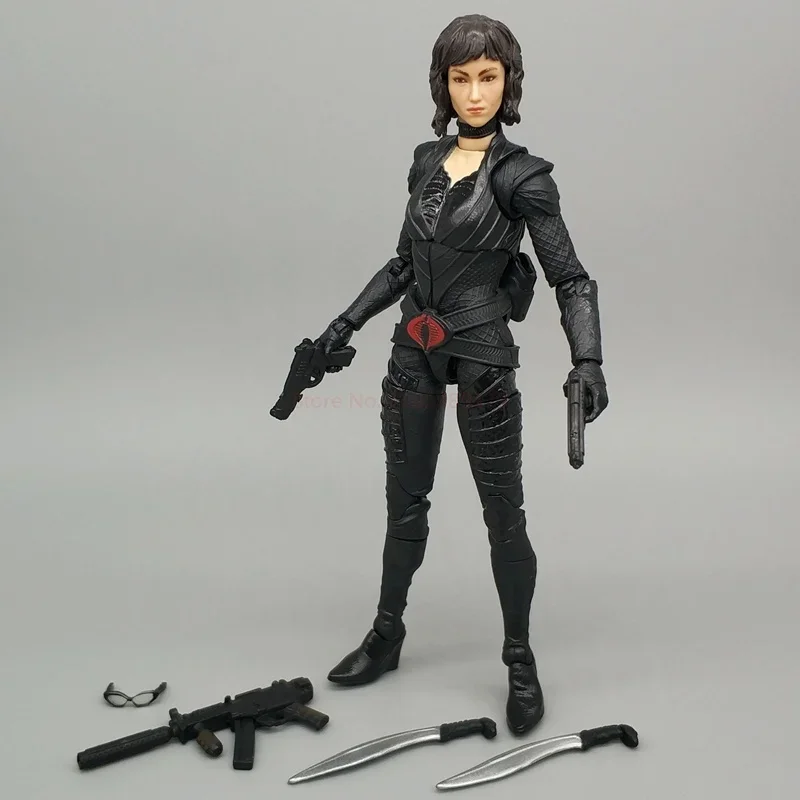 6 inch GIJoe Baroness Handmade Movie Snake Eye Origins Special Forces Action Figure Model Toys Gifts