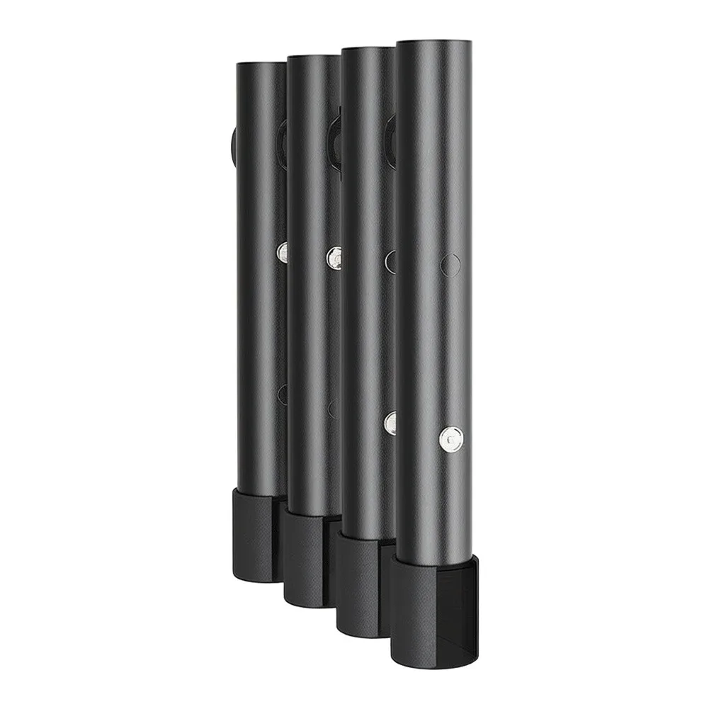 4Pack Adjustable Metal Table Leg Extenders 2-6Inch With Rubber Pads For Folding Tables Stability/Floor Protection Hardware