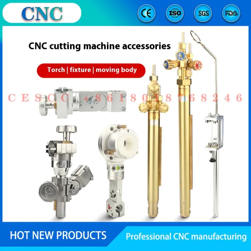 

Gantry CNC flame plasma cutting machine accessories gas cutting oxygen cutting isobar straight cutting torch fixture holder