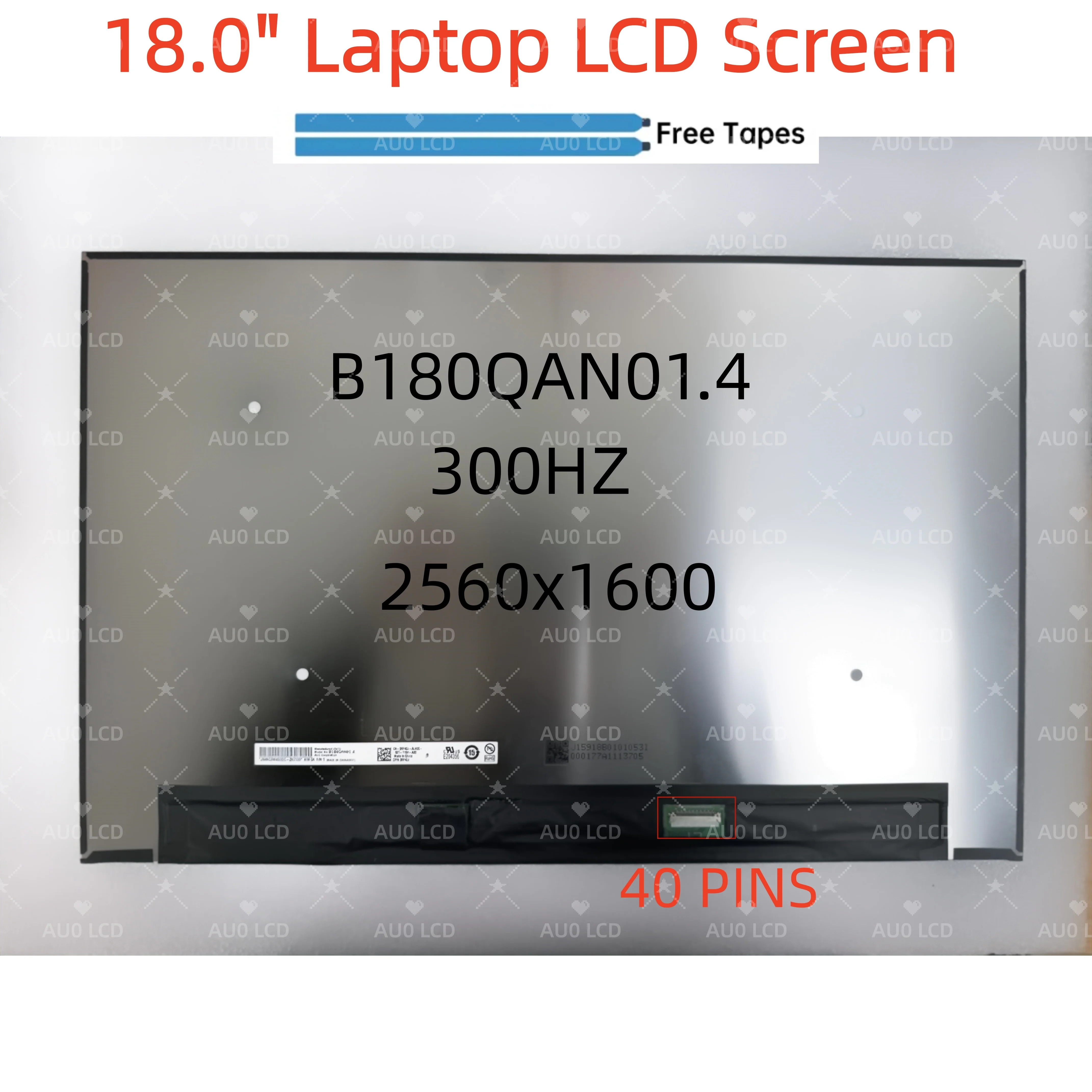 B180QAN01.4 300Hz 500nits 18.0