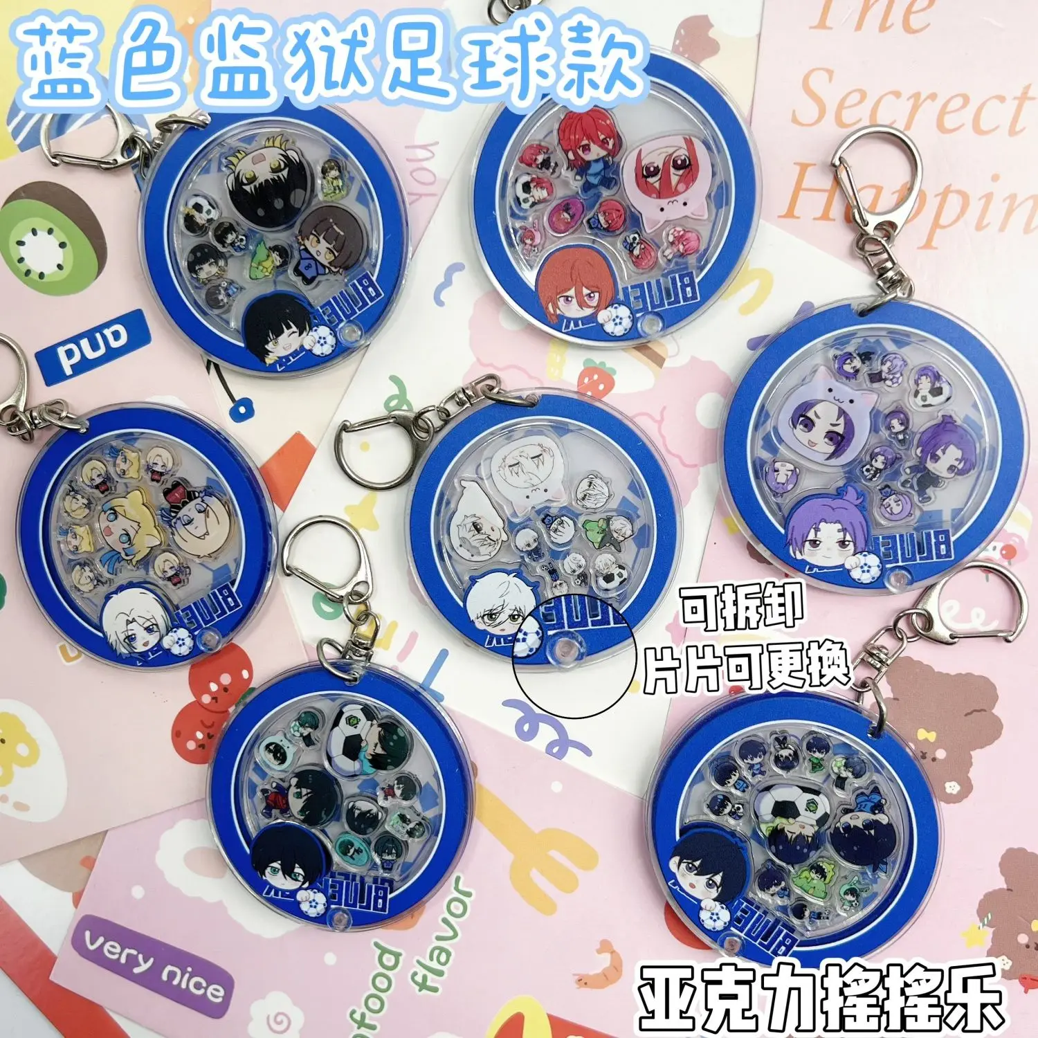 Chigiri Hyōma Acrylic Stand Man Keychain Figure Display Anime Collection Desk Decoration Hiroshi Hummel‌ Accesorios Blue Lock