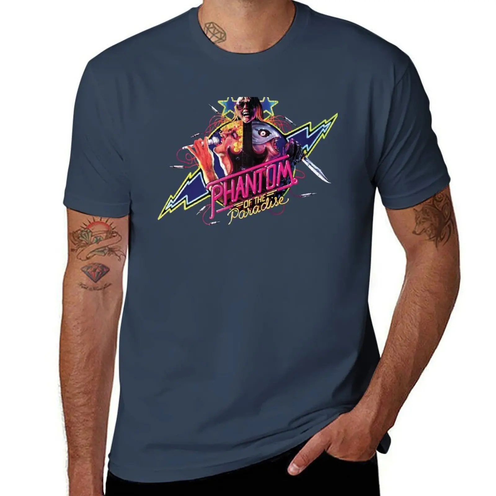

Phantom of the Paradise T-Shirt Active Wear Sports T-Shirt for Men