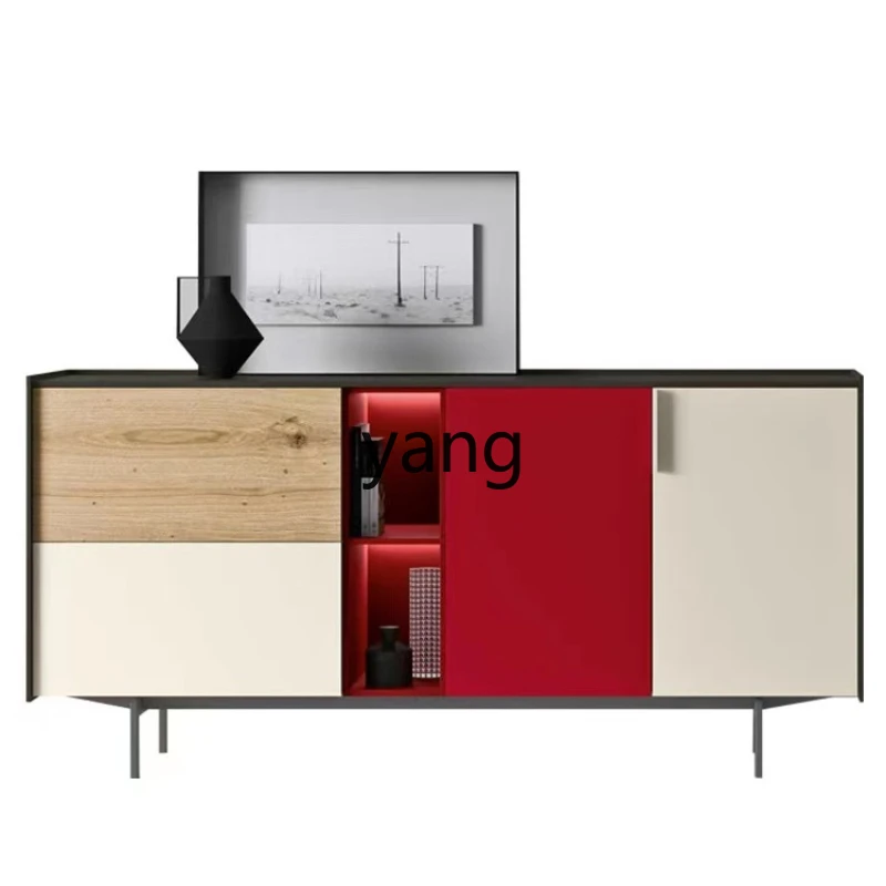 Yhl Sideboard Cabinet Modern Teat Restaurant Side orage  Locker Light Luxury Hallway Locker