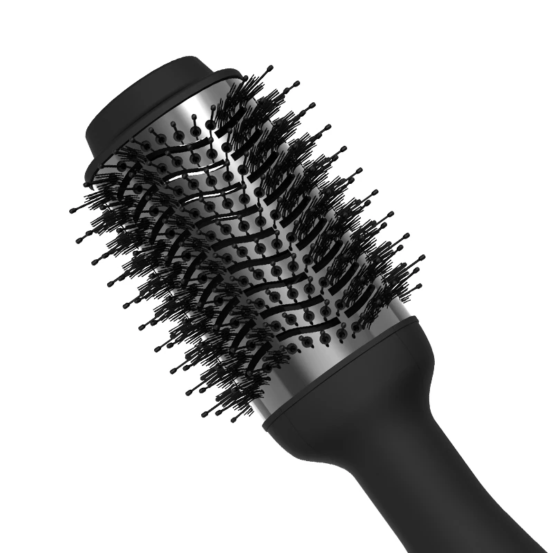 الجملة صالون العلامة الخاصة الدورية الأيونات السالبة Volumizer 1000W مجفف الشعر المواد المطاطية فرشاة الهواء الساخن