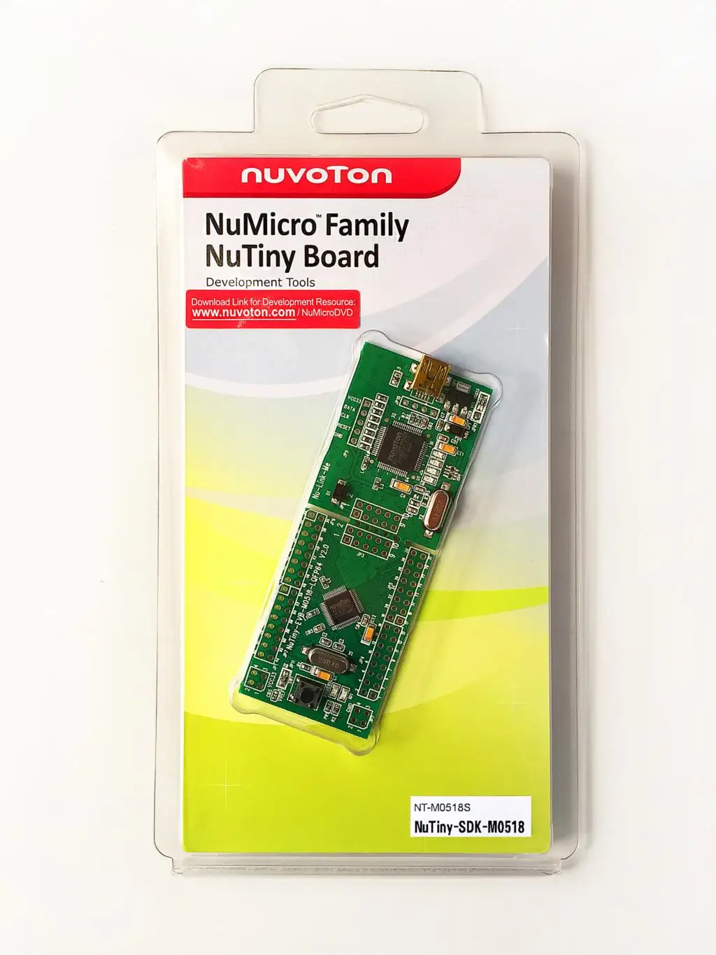 

nuvoton new tang architecture M SCM NuTiny-SDK-M0518 development board