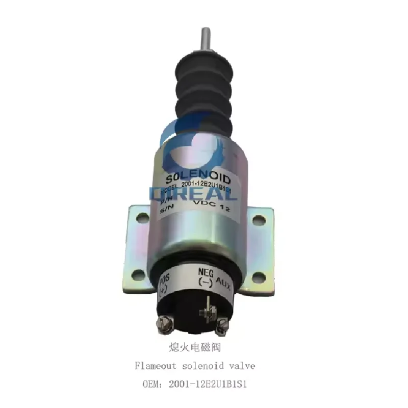 For Wholesale Excavator Engine Parts 2001-12E2U1B1S1 SA5174-12 Flameout Solenoid Valve