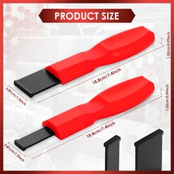 2Pcs Carbide Scraper Set Rust Removal Carbide Scraper Gasket Tool for removing gaskets carbon varnish glue concrete barnacles
