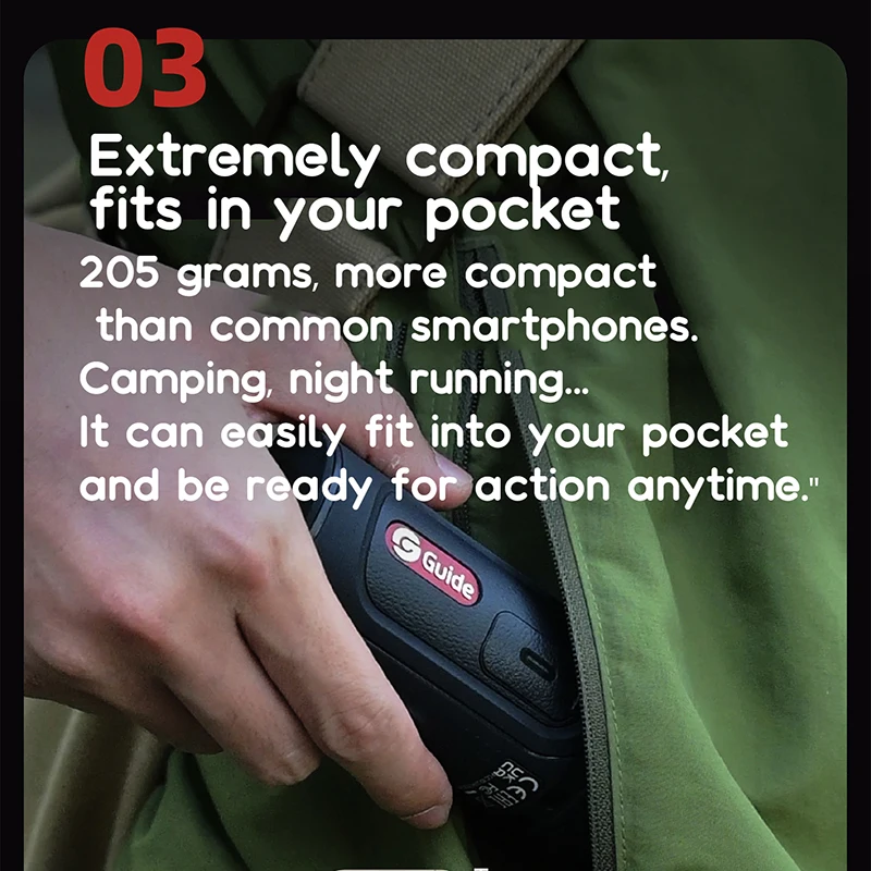 Celownik termowizyjny do karabinu myśliwskiego Raider TE211M, zintegrowany mini noktowizor na podczerwień do wyszukiwania i skanowania.