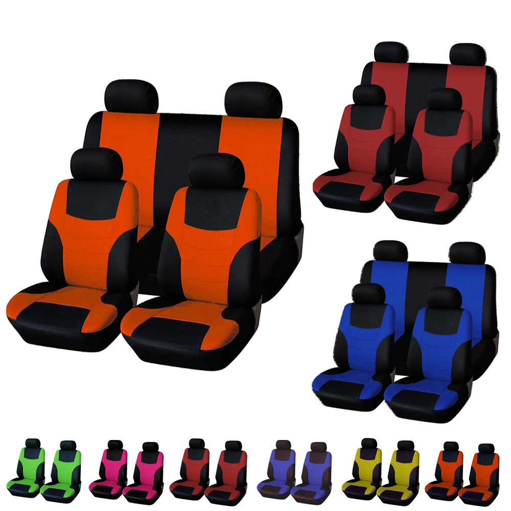 Conjunto de capa protetora de assento de carro de poliéster, almofada de assento de carro para opel aatara astra mocha omega grandland x corsa adam insignia zafira