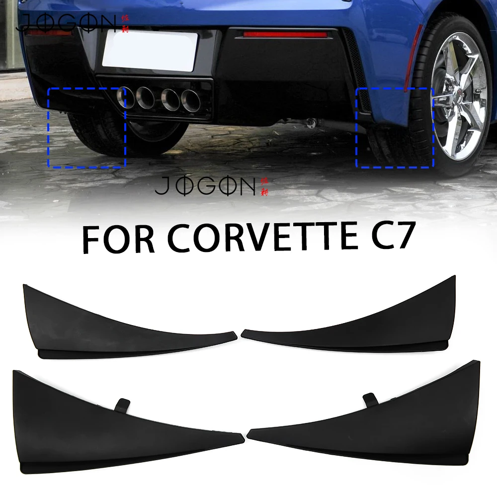 

2014-2019 For Chevy Corvette C7 Grand Sport Stingray Convertible Coupe ABS Car Splash Shield Exterior Accessories Protection