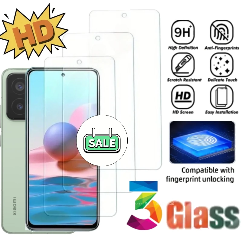 

3pcs Screen Protectors for Xiaomi 8 9 10T 11 12T 13 14 15 HD Tempered Glass for Xiaomi 15 14T 13T 12T 11T 10T Pro 9 8 Glass Film