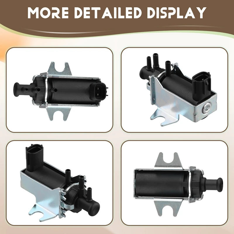 Car Turbo Boost Vacuum Solenoid Valve 1CDFTV For Toyota Rav4 2000 - 2005 25819-27050 25819-27040-Boom
