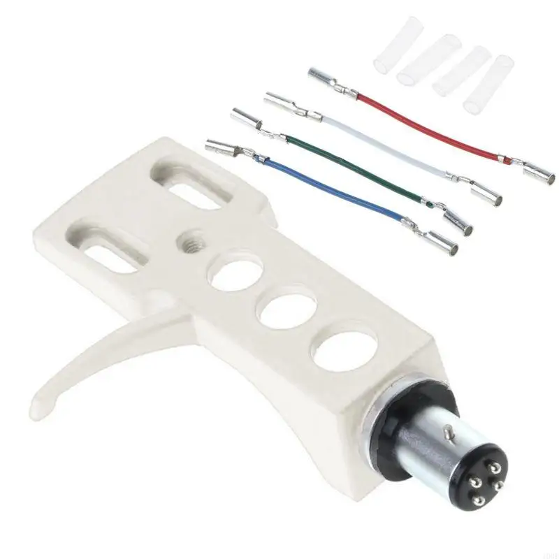 103f Universal para Disc Record player Phono Turltable Headshell Aluminium 4 pinos
