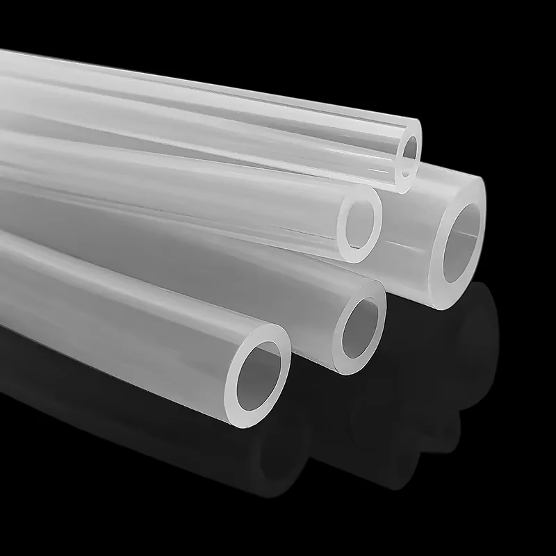 Diameter0.3~50x0.8~60mm Food Grade Clear Transparent Silicone Rubber Hose Flexible Silicone Tube Temperature Resistance Nontoxic