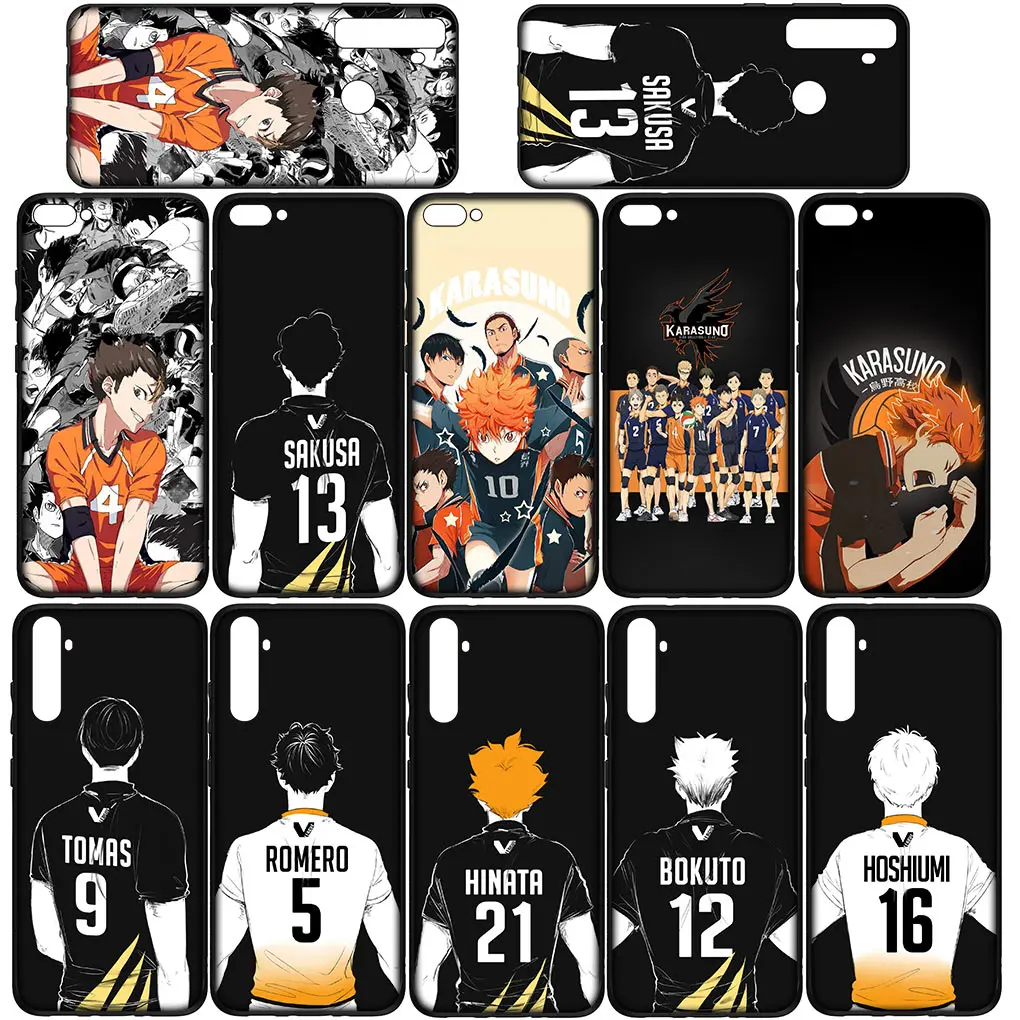 Haikyuu Hinata Shoyo Cover Phone Case for Samsung Galaxy Note 20 Ultra 10 9 8 S10 Lite S9 + A6 A7 A8 Plus A9 Soft Casing