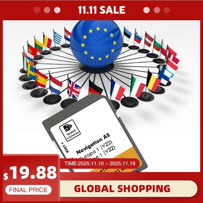 

for VW Golf CC AS V22 5NA919866MV SD Card Navigations system Update Europa Map Navi Data Discover Media 32GB Sat Nav