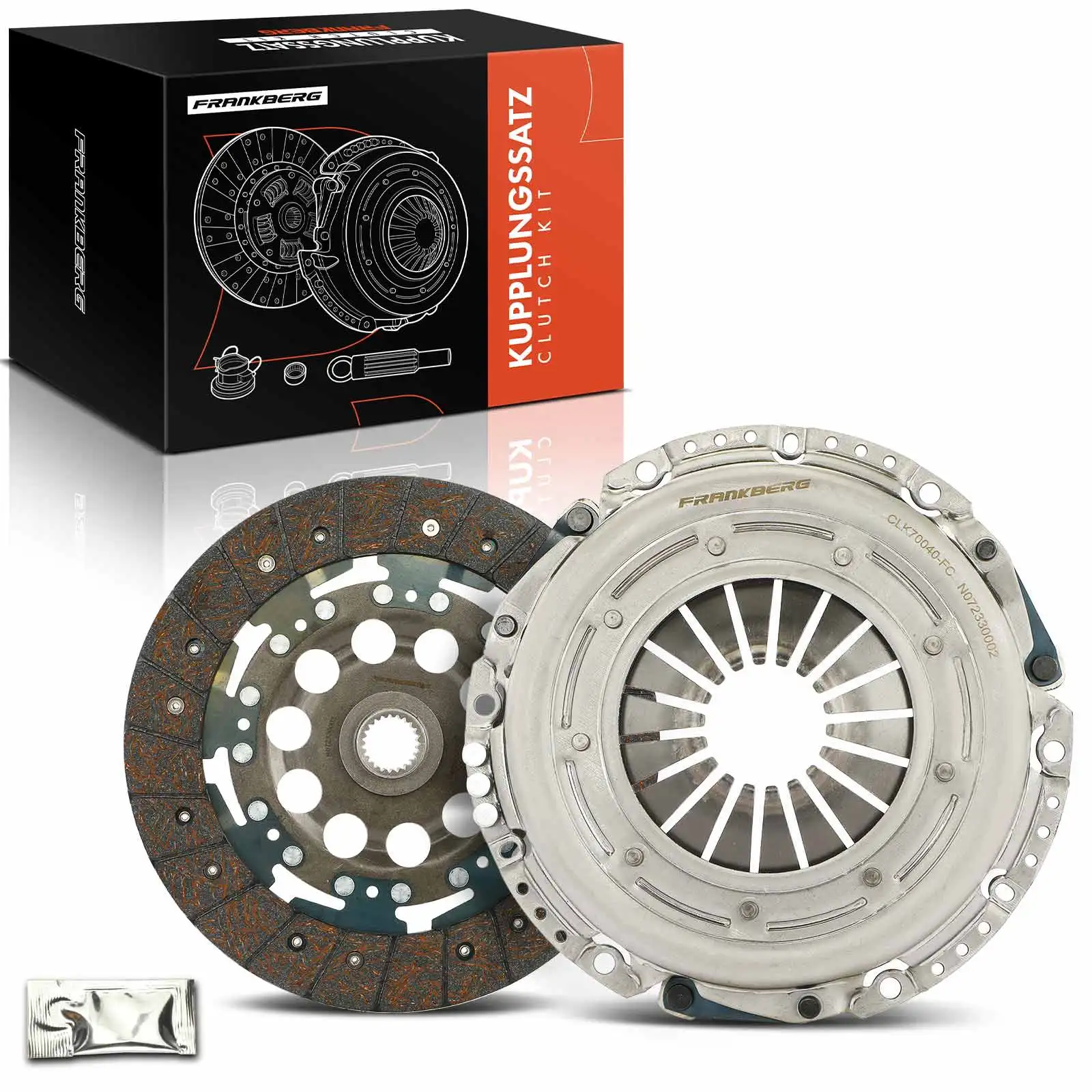 Frankberg 1x Kupplungssatz für Hyundai iX35 EL ELH LM KIA Sportage SL 2.0L 2010-2015 624352509 3000970040 41200-24600 624405509