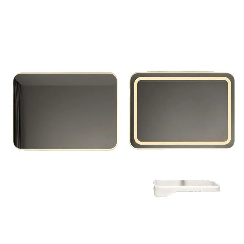 

Smart mirror touch screen square bathroom wall-mounted led anti-fog mirror smart bathroom mirror