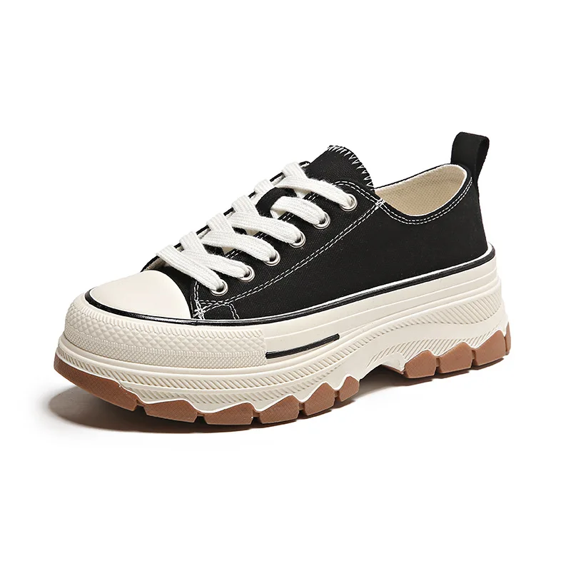 

Canvas shoes women's platform casual shoes